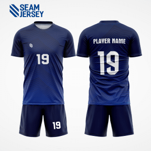 Custom Designed Stylish Blue Handball Uniform Model HB33